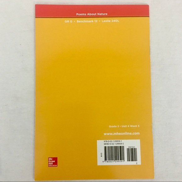3 Paired Read Grade 2 Books McGraw-Hill Fiction Myth Poetry Realistic Fiction - Picture 15 of 16